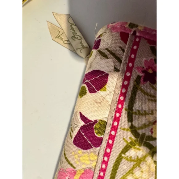 Vera Bradley Floral Wallet Beige Pink Small Women's - Picture 2 of 7